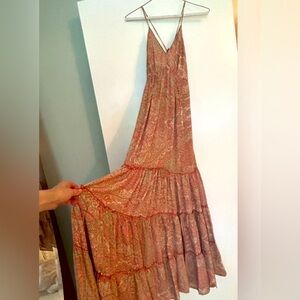 EUC Perry Walker silk dress - S/M